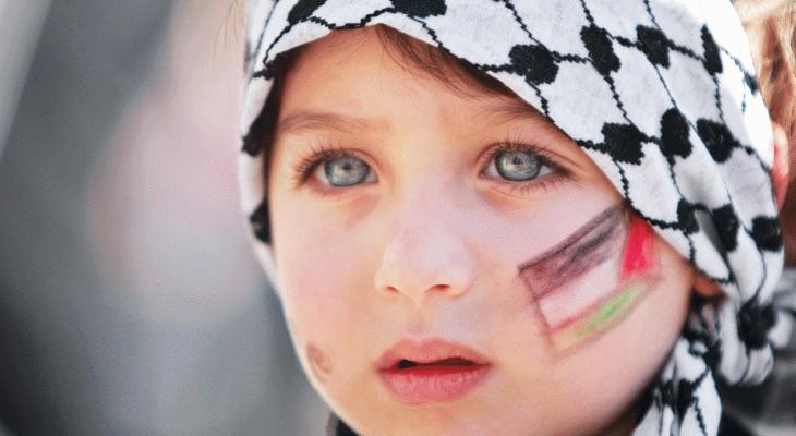 تعبير عن الطفل الفلسطيني