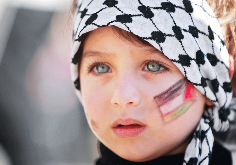 كلمة عن الطفل الفلسطيني