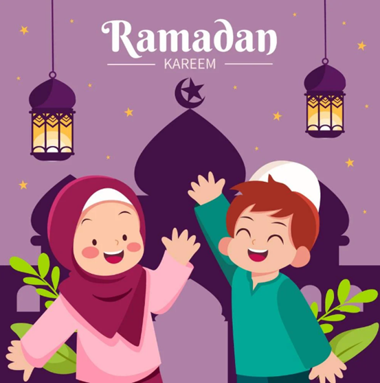 اجمل الصور رمضان كريم للأطفال على الواتس آب